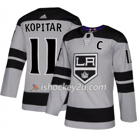 Mænd NHL Los Angeles Kings Trøje Anze Kopitar 11 Adidas 2018-19 Alternate Authentic